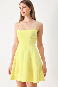 FRESH LINE WOVEN CAMI DRESS