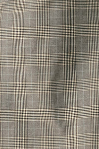 ACADEMY CHIC WOVEN PLAID MINI DRESS