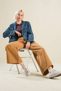 HOT TO GO DENIM BLAZER