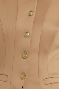 ROMANTIC PETAL WOVEN VEST