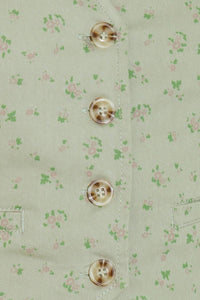 DRIFTING CURRENTS OLIVE WOVEN VEST