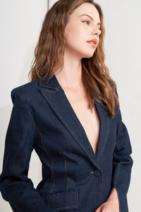 URBAN PANEL DENIM BLAZER