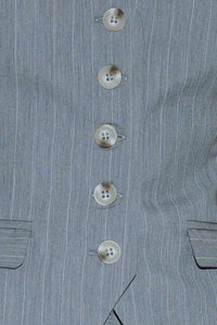 SMILE BRIGHT IN GREY WOVEN VEST