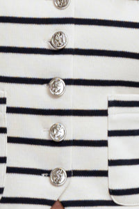 MARINE CHIC WOVEN VEST