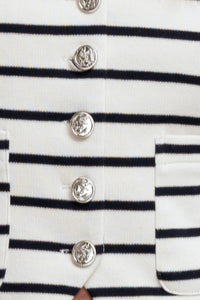 MARINE CHIC WOVEN VEST