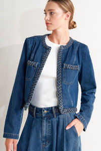 HERITAGE TWIST DENIM JACKET