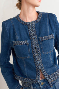 HERITAGE TWIST DENIM JACKET