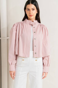 SOFT SIGNAL PINK BEIGE JACKET