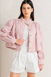 SOFT SIGNAL PINK BEIGE JACKET