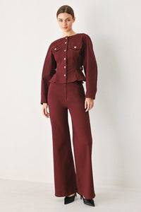 MERLOT RIDGE WOVEN JACKET