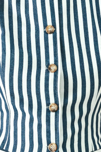 PORTSIDE STRIPE WOVEN VEST