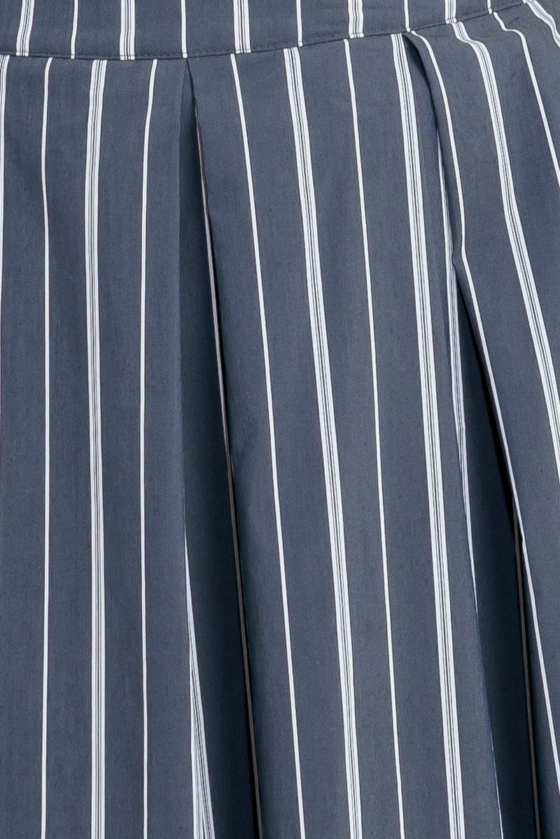 BEHIND THE GRIN WOVEN MIDI SKIRT