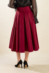 DANCE WITH DESTINY WOVEN MIDI SKIRT
