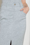 LOVELY BY NATURE KNIT MIDI SKIRT