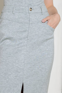 LOVELY BY NATURE KNIT MIDI SKIRT