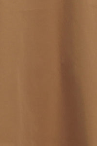 GOLDEN STILL CAMEL WOVEN FULL MIDI SKIRT