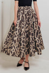 LEO LOVER WOVEN FULL MIDI SKIRT