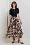 LEO LOVER WOVEN FULL MIDI SKIRT