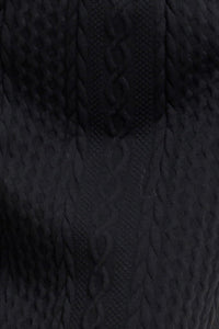 URBAN LUXE COMMAND KNIT MIDI SKIRT