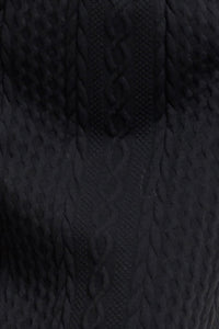 URBAN LUXE COMMAND KNIT MIDI SKIRT