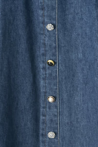 SWEET TALKER DENIM CIRCLE MIDI SKIRT