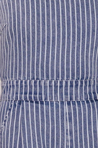 BEGIN AGAIN BLUE DENIM JUMPSUIT