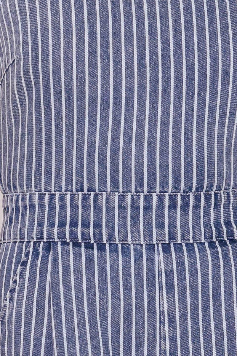 BEGIN AGAIN BLUE DENIM JUMPSUIT