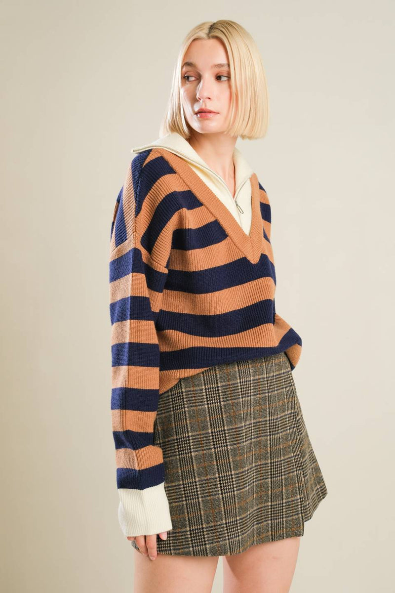 ETERNAL DEVOTION PLAID SKORT