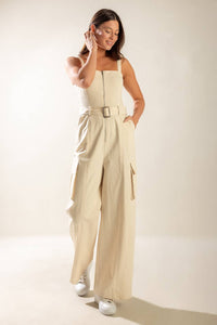 LOVE SOMEBODY WOVEN JUMPSUIT