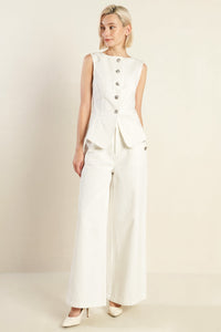 DELICATE HUE WOVEN PANTS