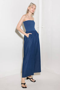 WALK EASY IN INDIGO DENIM PANTS