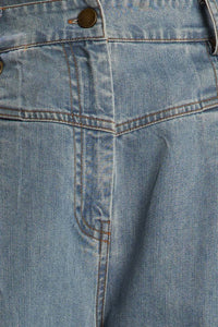 WONDERING WHY LIGHT DENIM PANTS