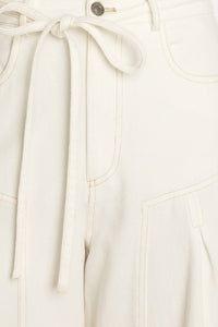 EVERY SUNDAY WHITE WOVEN PANTS