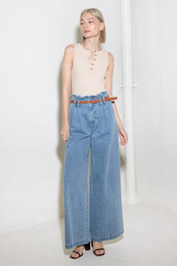 KISSED BY SUNLIGHT DENIM PANTS
