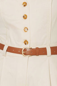 EVERYDAY ESSENTIAL WOVEN JUMPSUIT