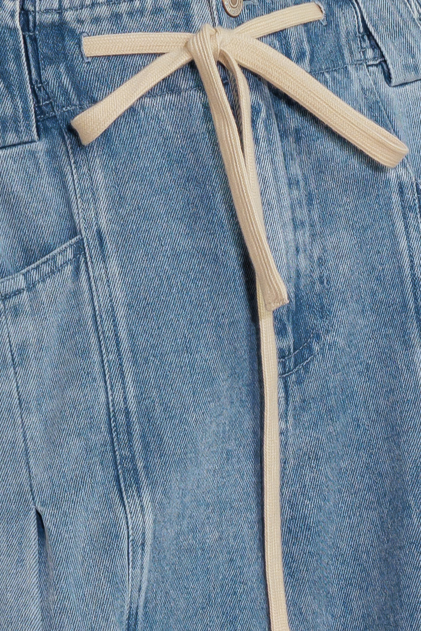 CALM & COLLECTED BLUE DENIM PANTS