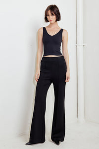 MODERN FLOW BLACK WOVEN PANTS