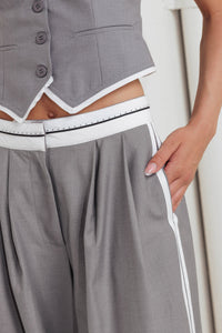 POWER LINES WOVEN PANTS