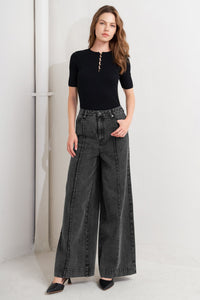 GRAPHITE MUSE DENIM PANTS