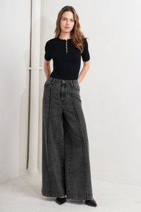 GRAPHITE MUSE DENIM PANTS
