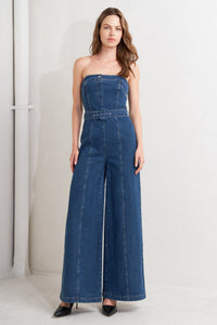 RETRO DIVE DENIM JUMPSUIT