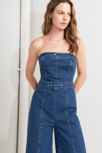 RETRO DIVE DENIM JUMPSUIT