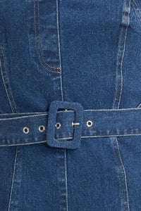 RETRO DIVE DENIM JUMPSUIT