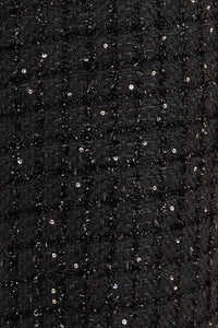 SPARK NOIR TWEED JUMPSUIT