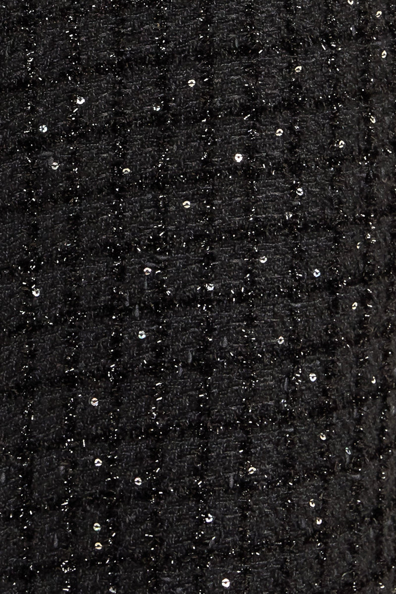 SPARK NOIR TWEED JUMPSUIT