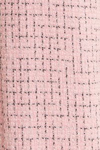 ROSÉ EDGE ENSEMBLE TWEED PANTS