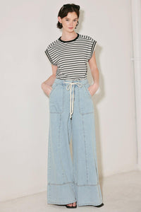 WEEKEND SOUNDTRACK DENIM PANTS