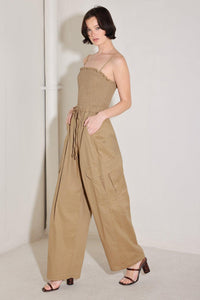 DESERT DAYDREAM WOVEN JUMPSUIT