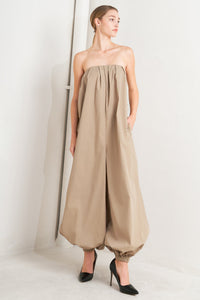QUIET SENSUALITY WOVEN JUMPSUIT