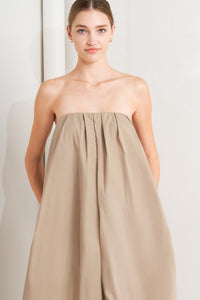 QUIET SENSUALITY WOVEN JUMPSUIT